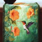 Dancing Hummingbirds Table Runner