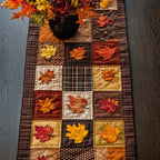 Dancing Maple Leaves Table Runner