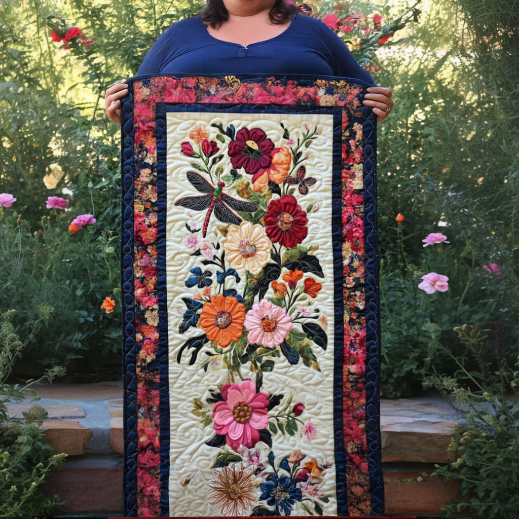Dancing Petals Table Runner