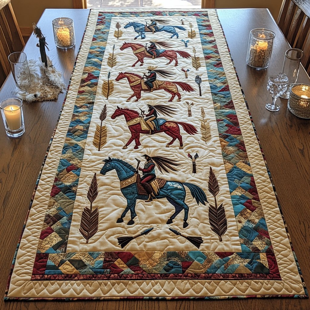 Dancing Shadows Table Runner