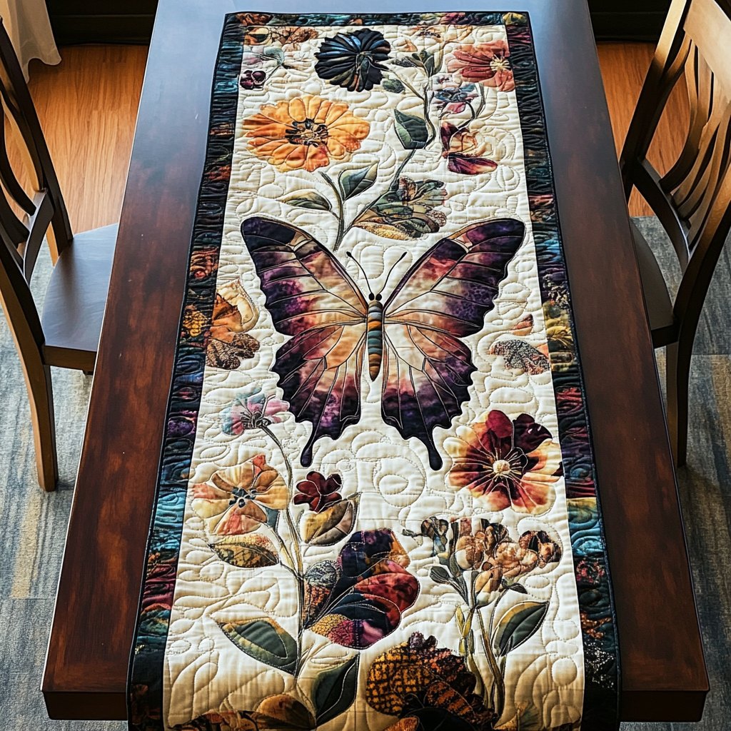 Dancing Wings Table Runner