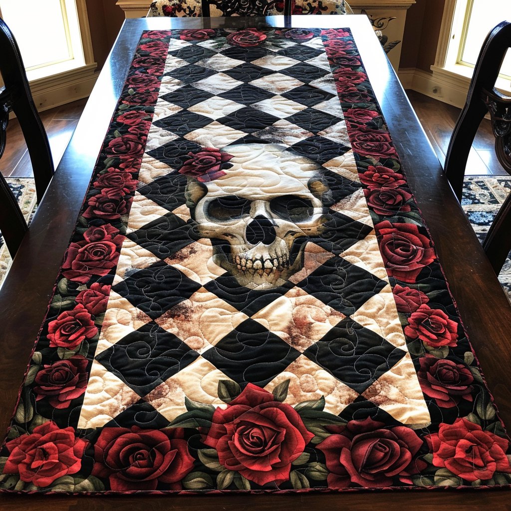 Dark Romance Table Runner