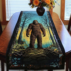 Dawn of the Sasquatch Table Runner
