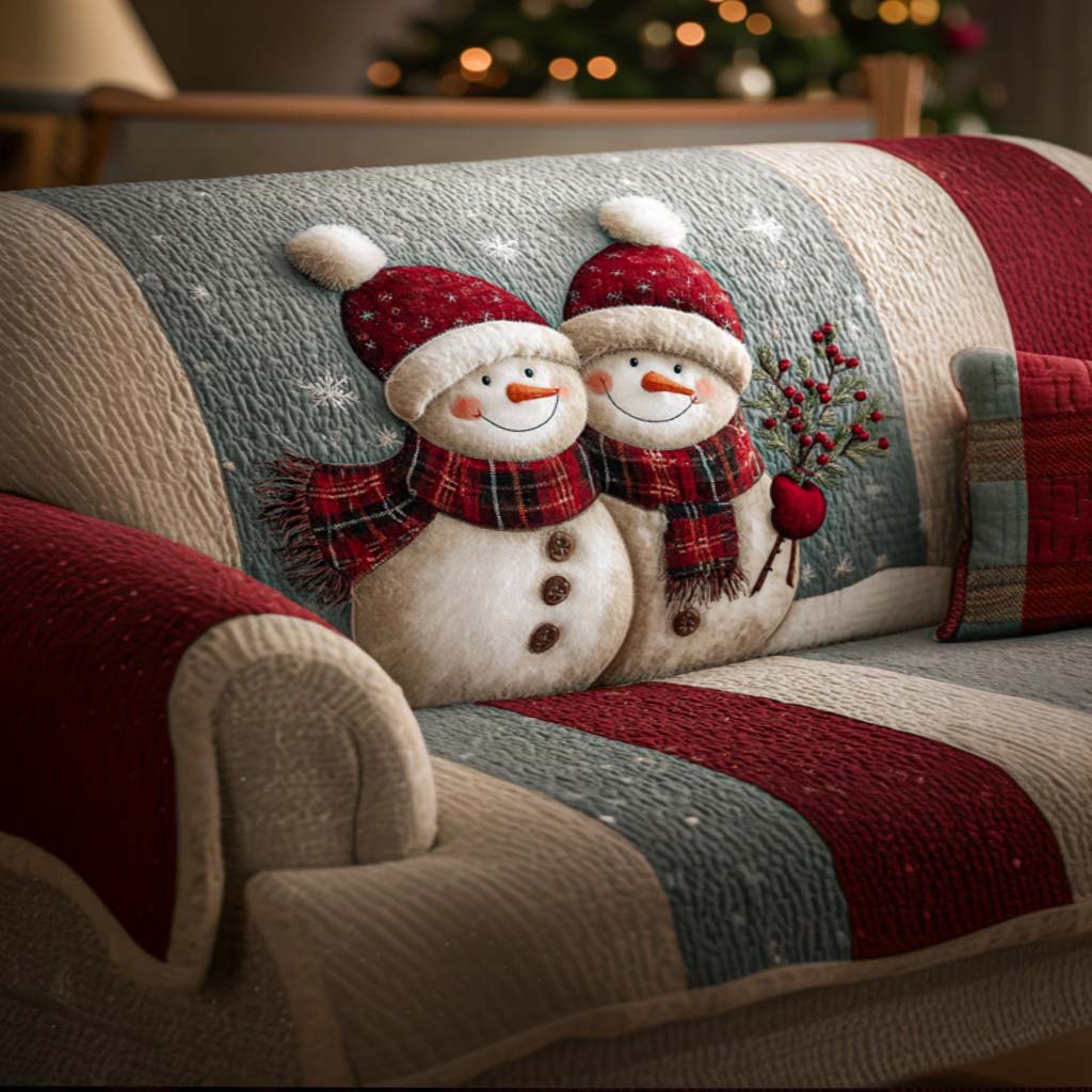 December Cheer Sofa Cover