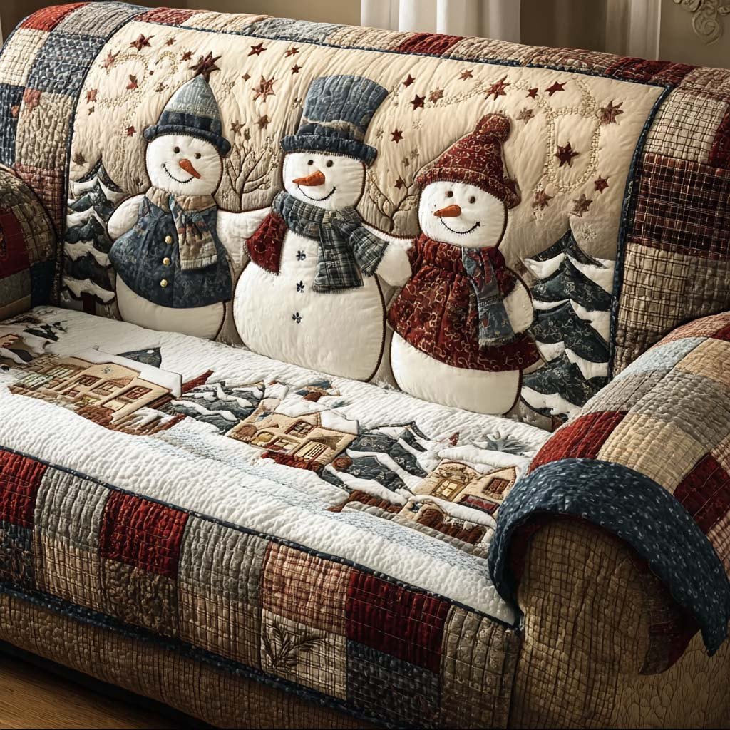 December Frost Sofa Cover