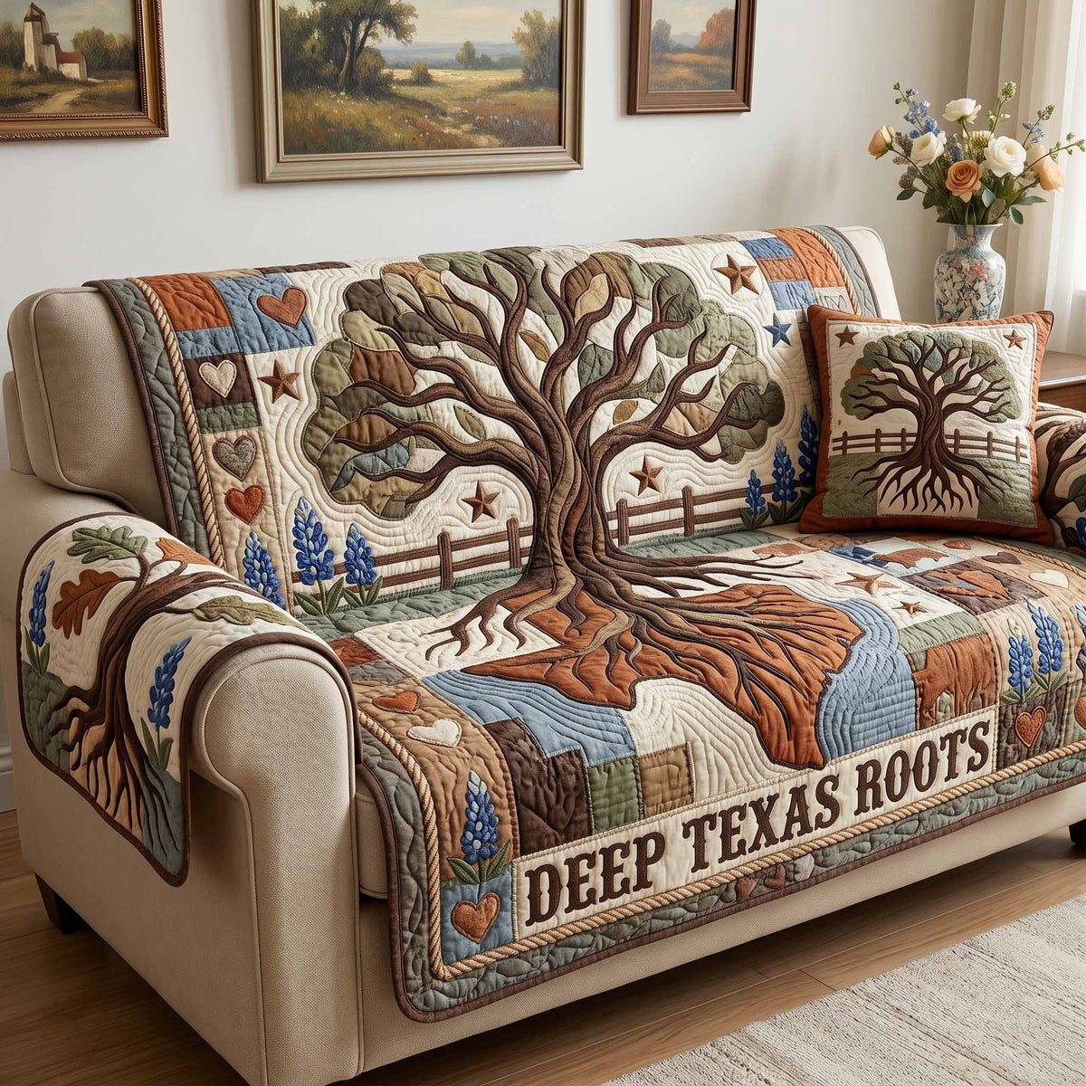 Deep Roots Sofa Cover