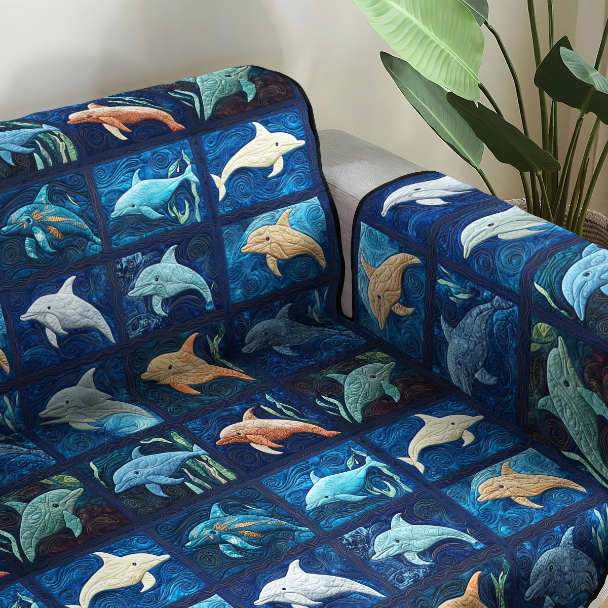 Deep Sea Bliss Sofa Cover