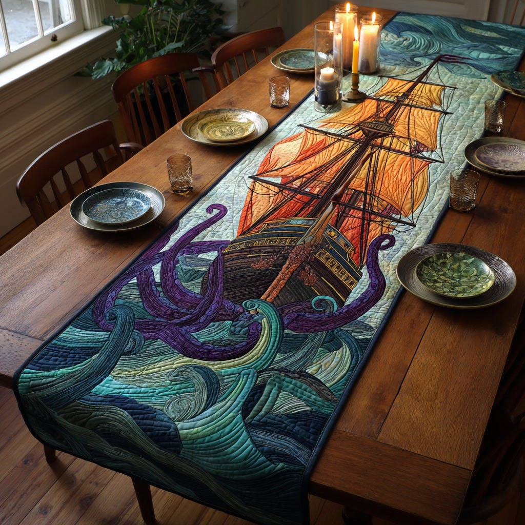 Deep Sea Charm Table Runner