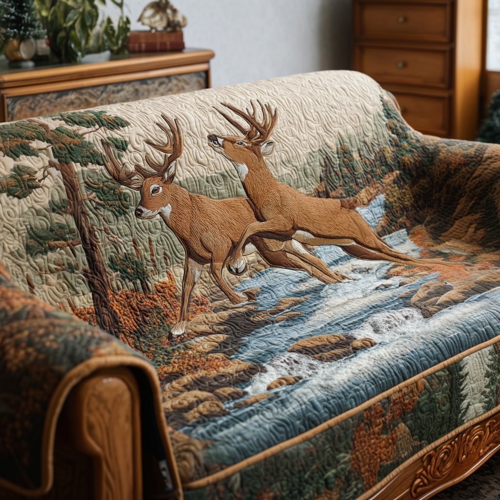 Deer Path Sofa Cover