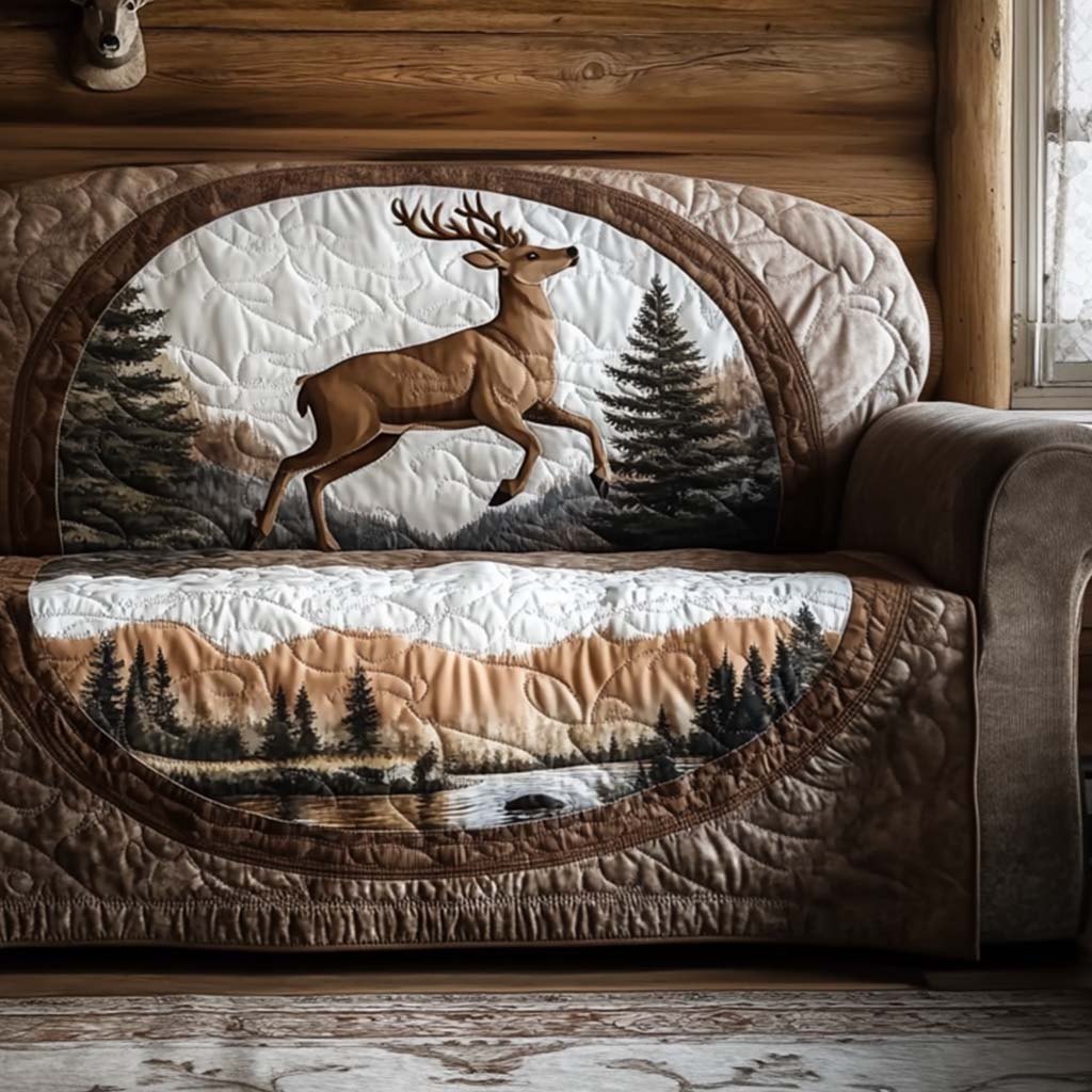 Deer Trail Sofa Cover