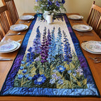 Delphinium Dreams Table Runner
