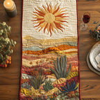 Golden Dunes Under a Rising Sun Table Runner