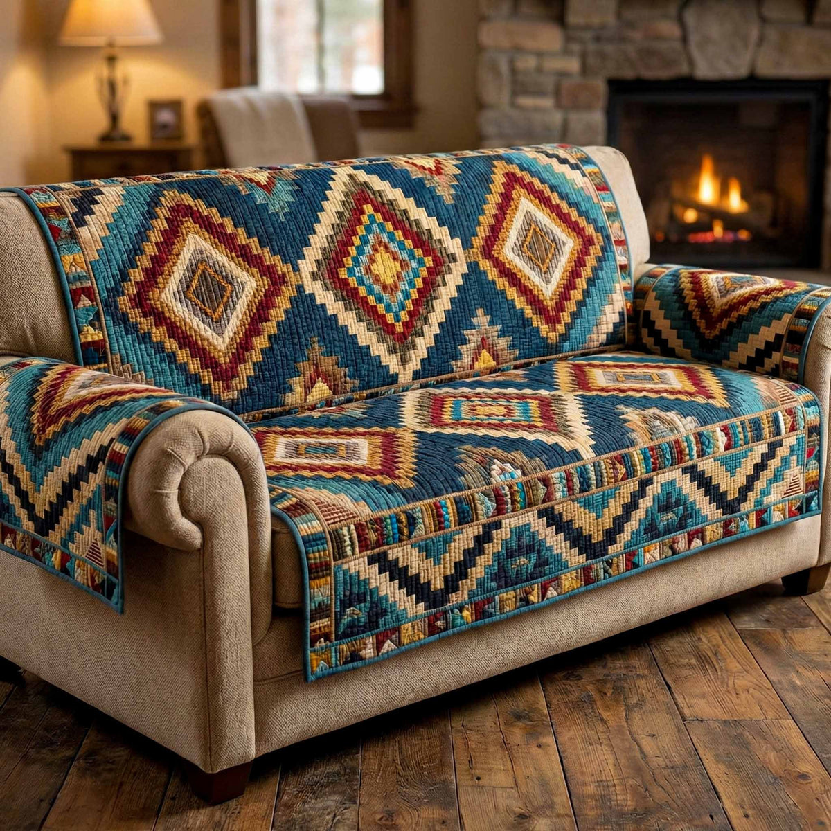 Desert Mosaic Sofa Cover