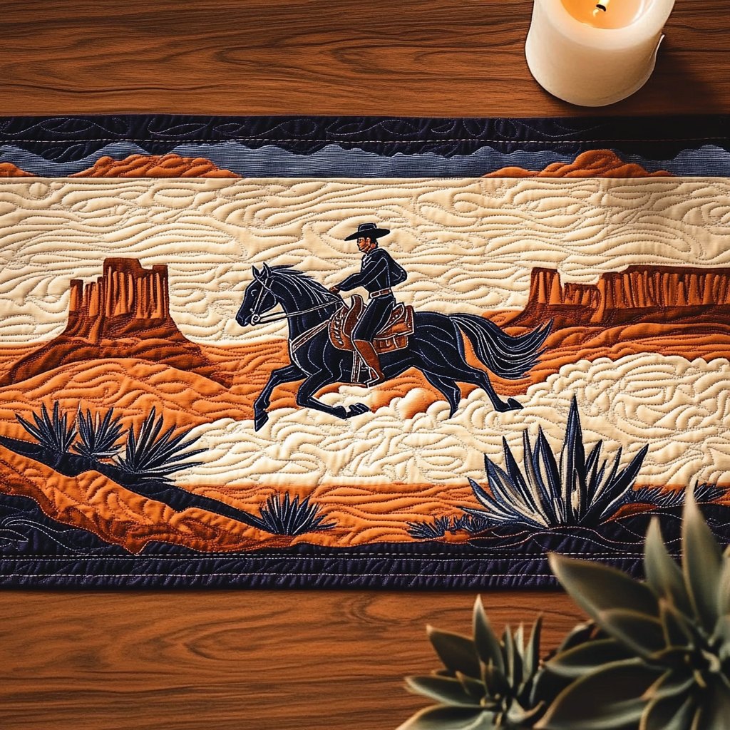Desert Rider Table Runner