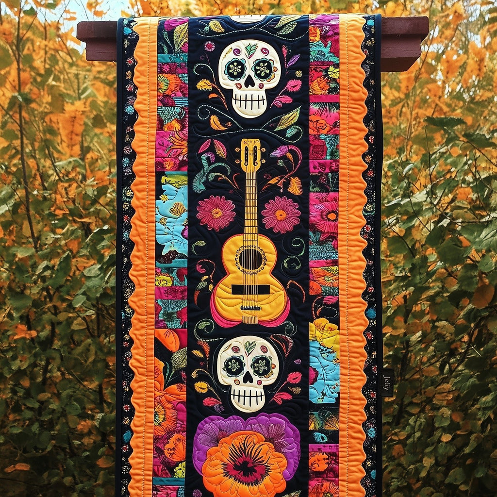 Dia De Los Muertos Spirit Table Runner