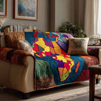 Diaspora Bloom Sofa Cover
