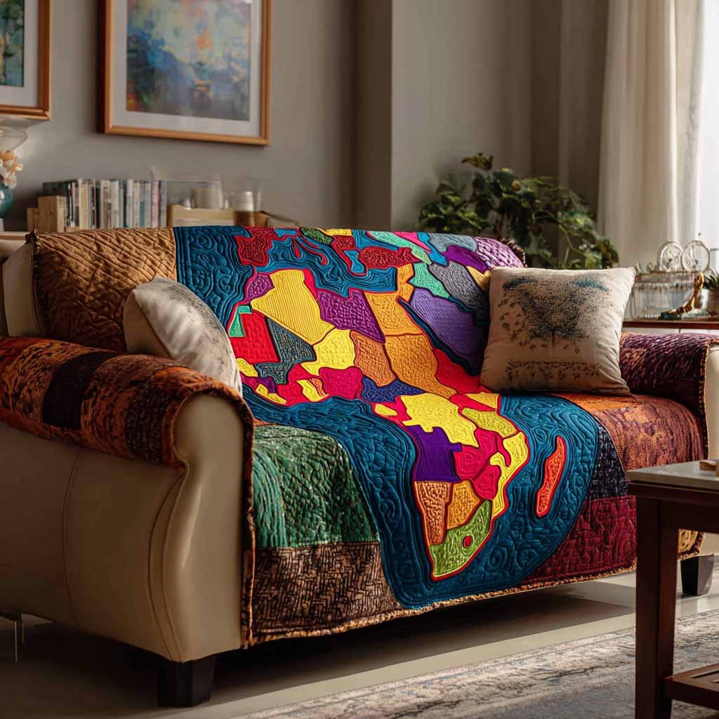 Diaspora Bloom Sofa Cover