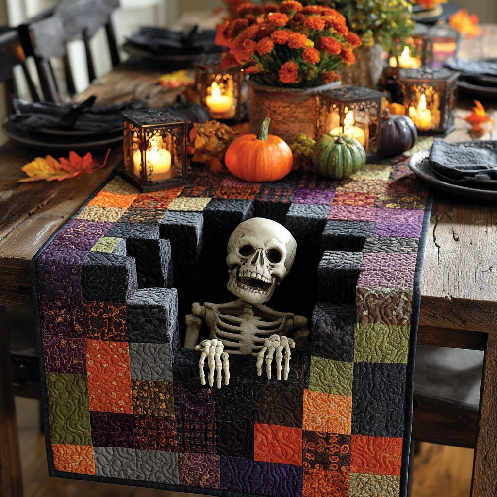 Dinner Guest From Below Table Runner