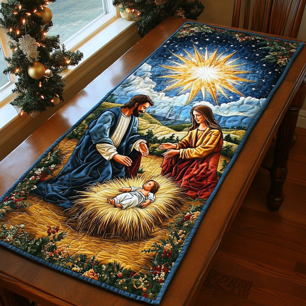 Divine Birth Table Runner