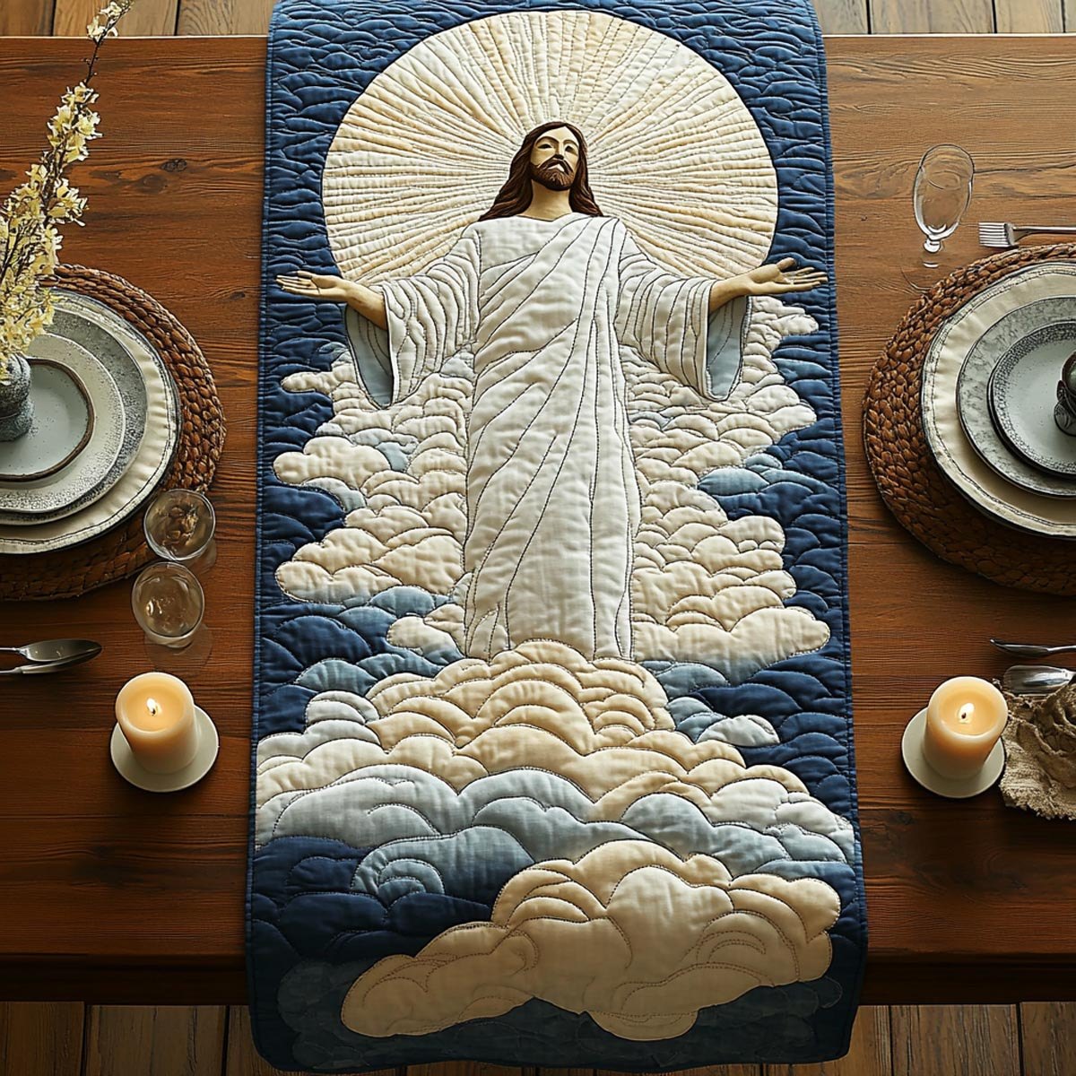 Divine Mercy Table Runner