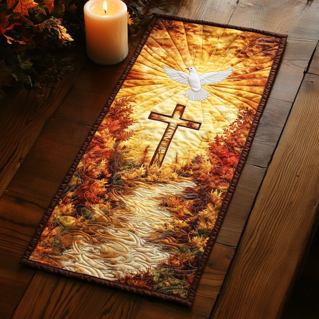Divine Roots Table Runner