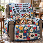 Dog Lover Happiness Sofa Cover