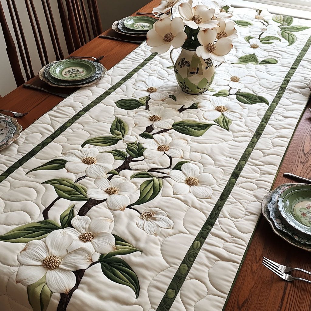 Dogwood Breeze Table Runner