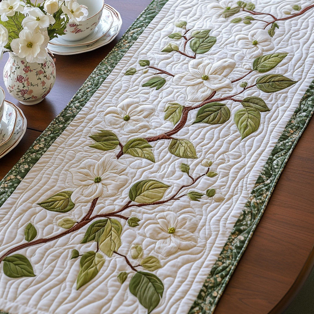 Dogwood Glow Table Runner