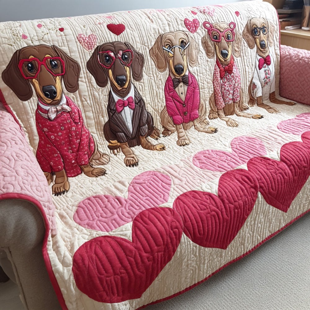 Doxie Love Sofa Cover