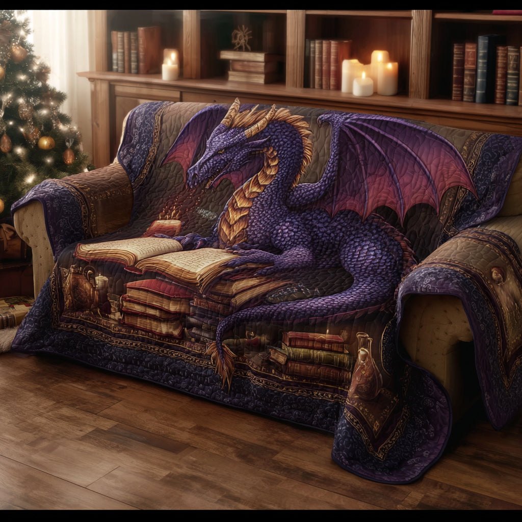 Draconic Valor Sofa Cover
