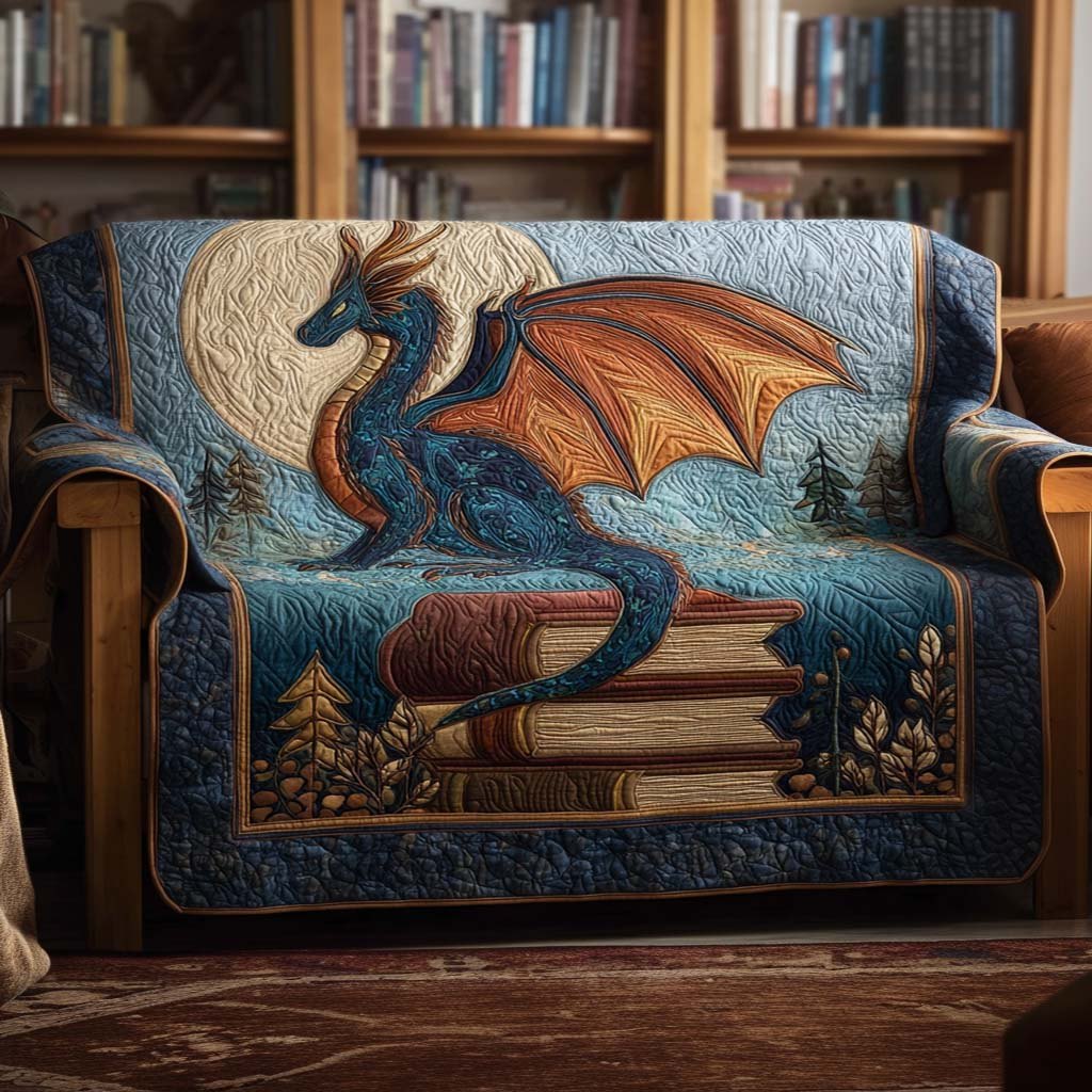 Dragon Gold Hoard Sofa Cover