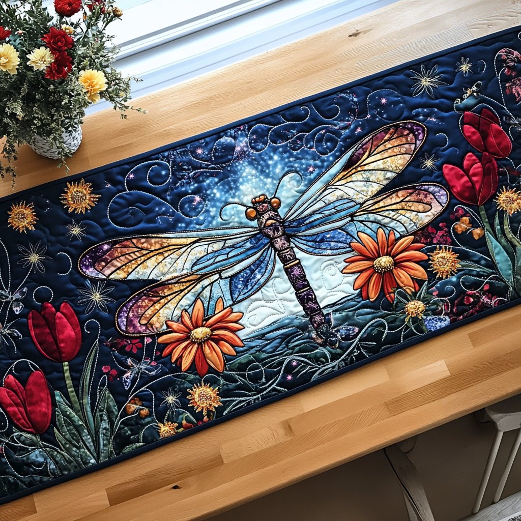 Dragonfly Breeze Table Runner