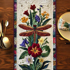Dragonfly Charm Table Runner