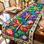 Dragonfly Meadow Dreams Table Runner