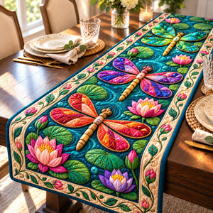 Dragonfly Meadow Dreams Table Runner - Made to Order