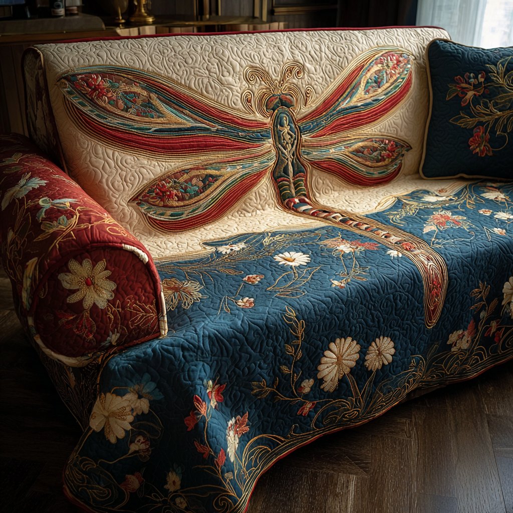Dragonfly Spirit Sofa Cover