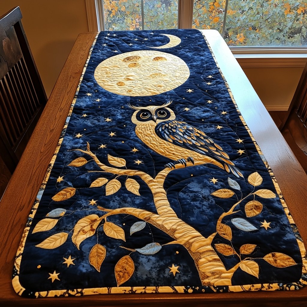 Dream Owl Table Runner