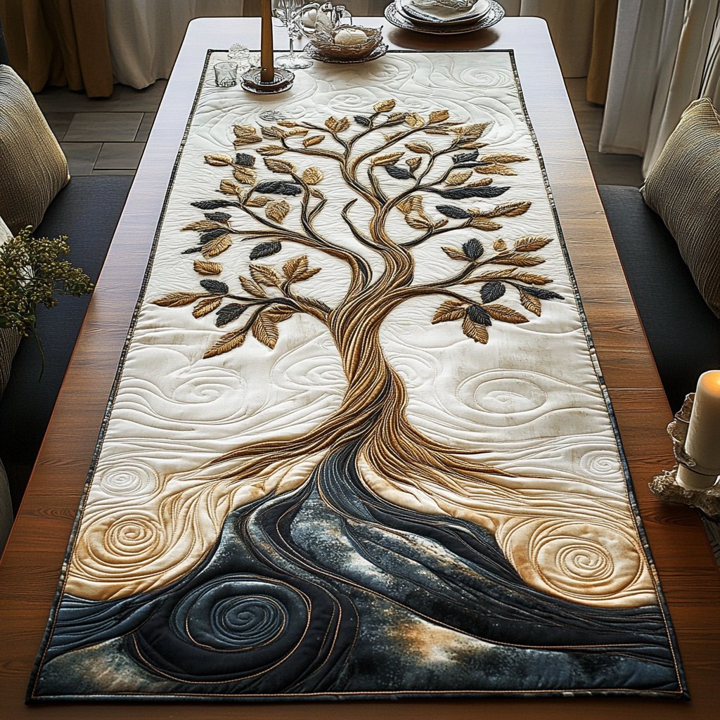 Dream Weavers Oak Table Runner