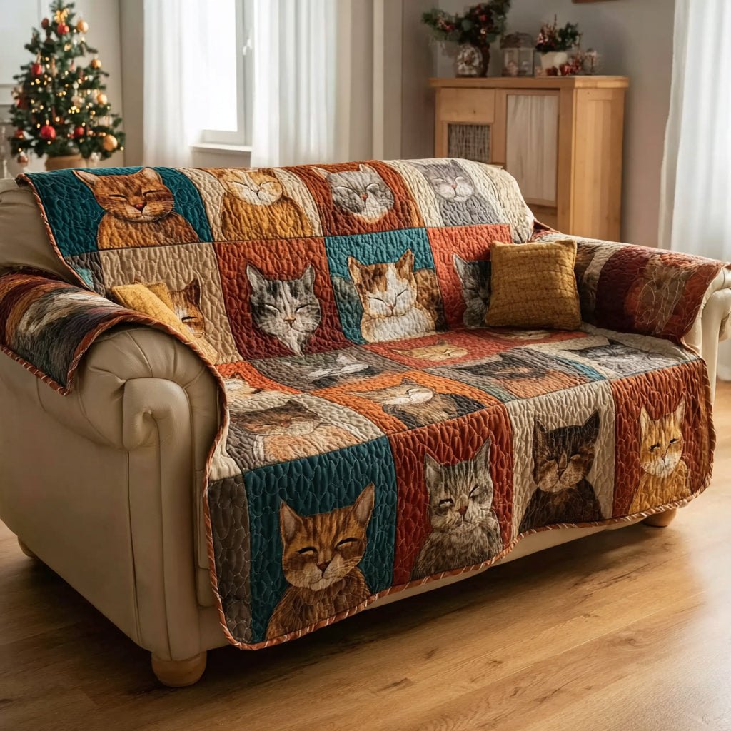 Dreamy Cat Nap Sofa Cover