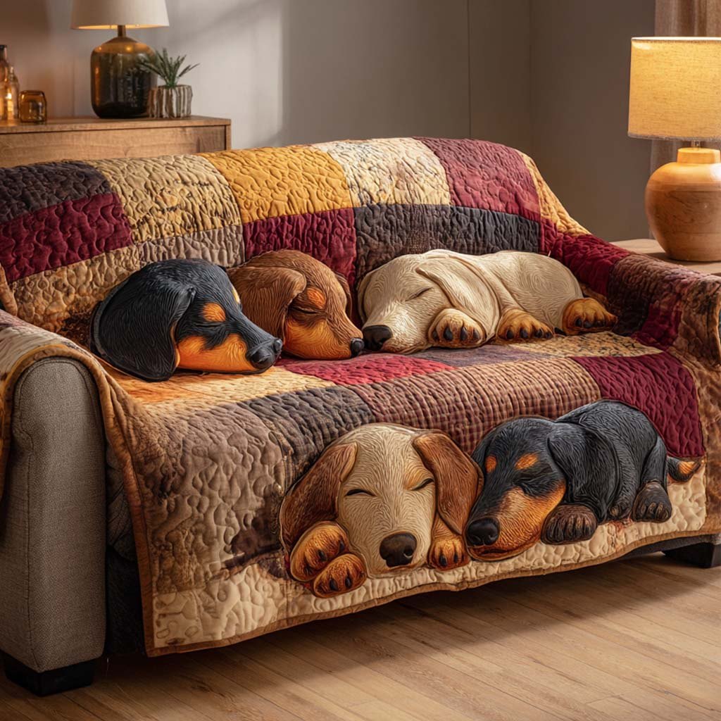 Dreamy Pup Haven Sofa Cover