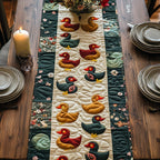 Duckling Pool Table Runner