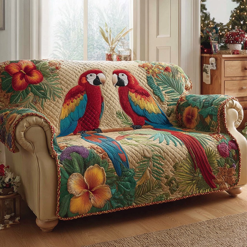 Duo Parrot Harmony Sofa Cover