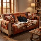 Dusk Cat Reader Sofa Cover