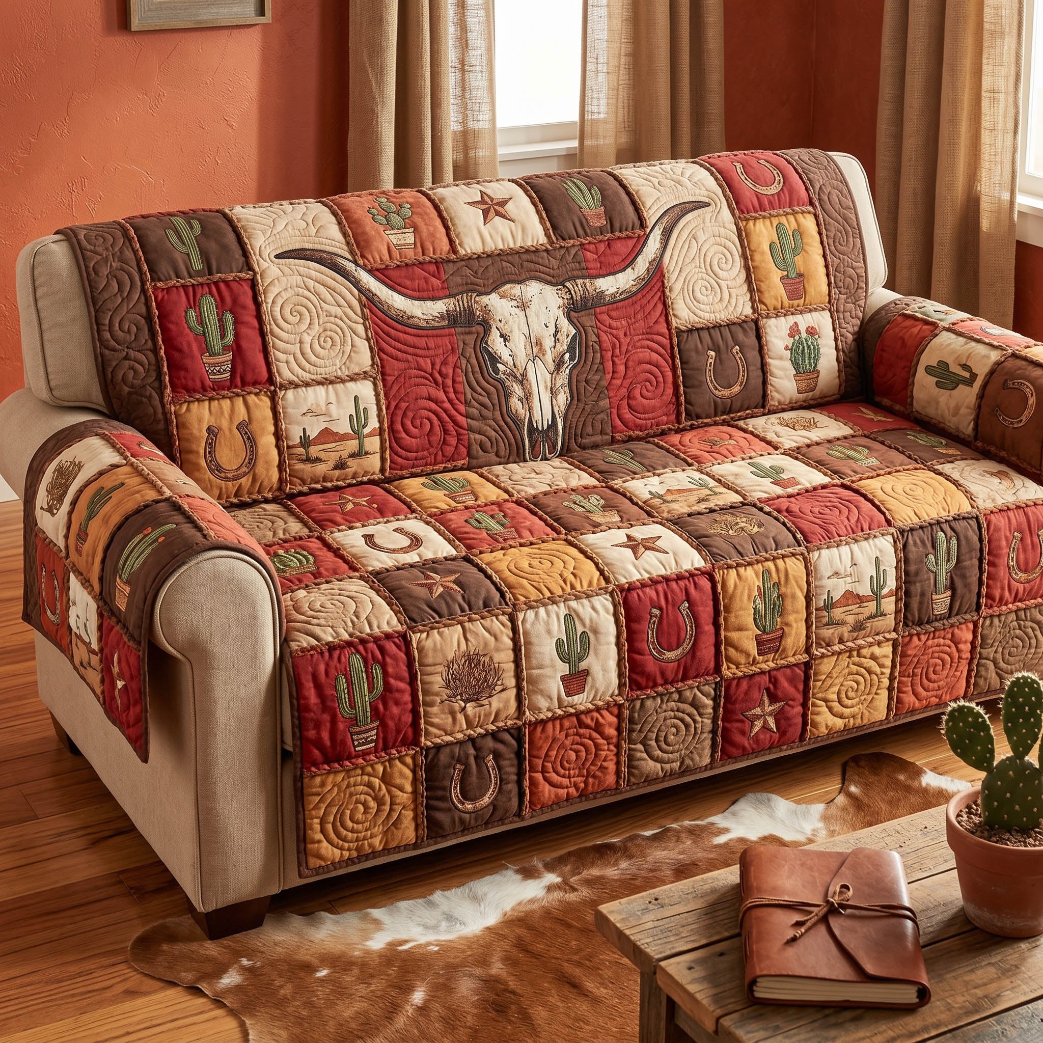 Dustborn Skull Sofa Cover