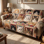Earth Cat Gallery Sofa Cover