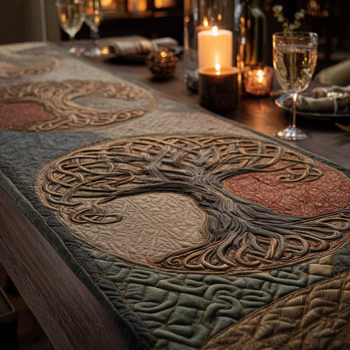 Earth Harmony Table Runner