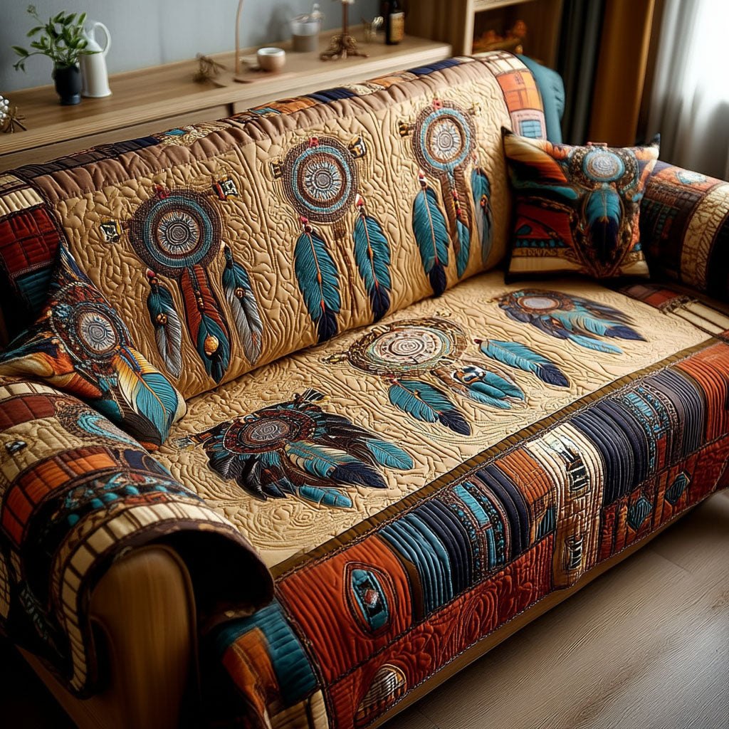 Earthsong Mosaic Sofa Cover