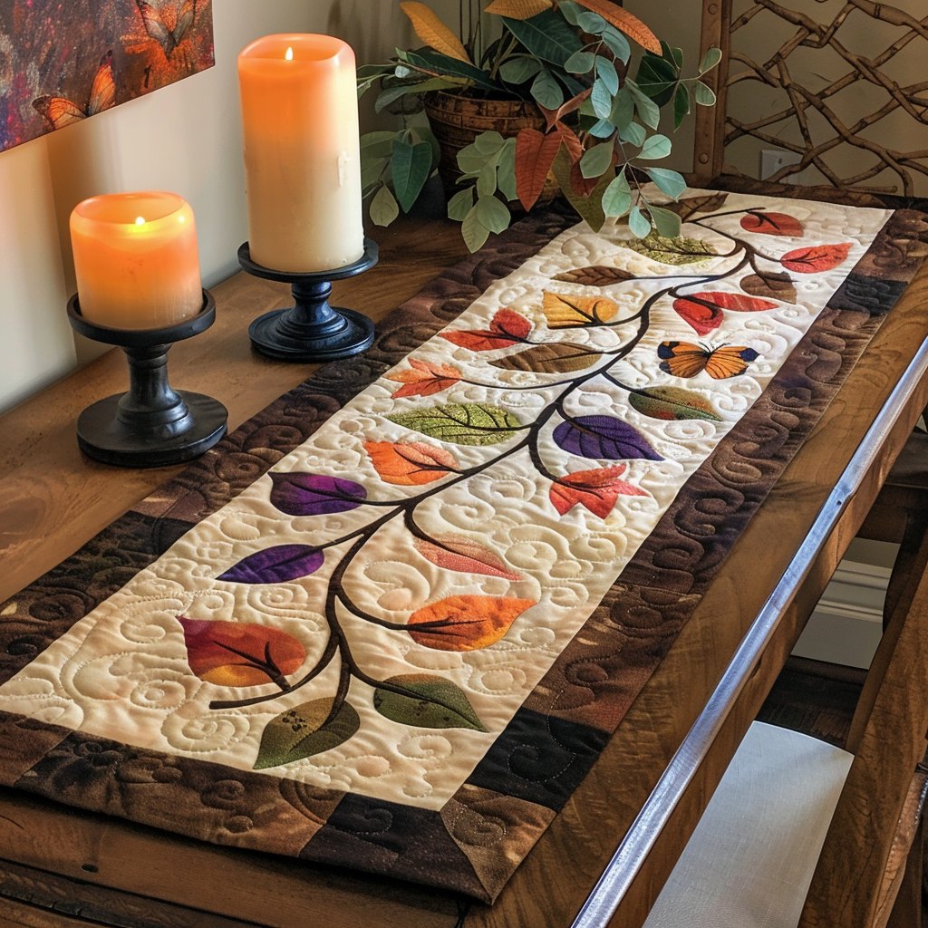 Earthy Trail Charm Table Runner