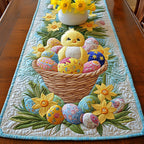 Easter Basket Eggs Table Runner