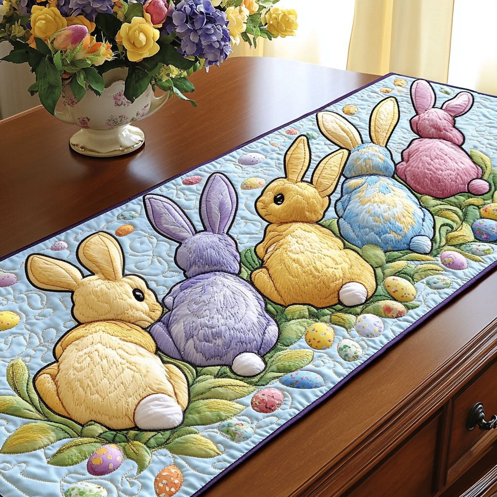 Easter Bunny Parade Table Runner